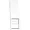 Ekena Millwork 3-in. W x 10-in. D x 10-in. H Pescadero Architectural Grade PVC Knee Brace BRCP03X10X10PEC - alternate 3